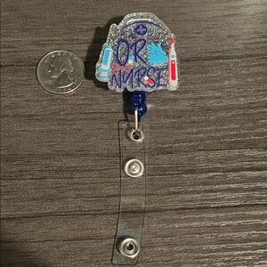 OR Nurse badge reel